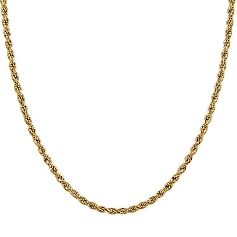 CORRENTE ITALIANA FOLHEADA A OURO